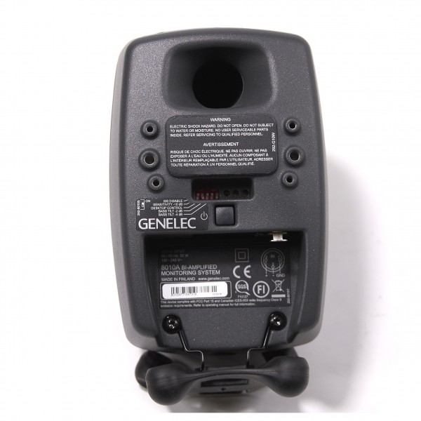 Genelec 8010A Studio Monitor Dark Grey, Single - Secondhand at Gear4music