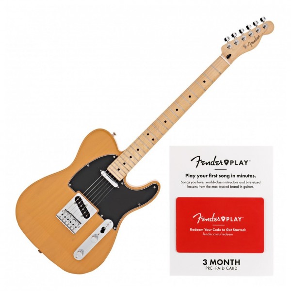 Fender Player Telecaster Pack with Free 3 Months Fender Play