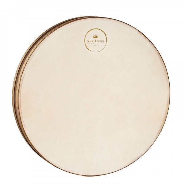 Meinl Sonic Energy 16" Wave Drum, Flower of Life, Goat & Goat Head - Angle 2