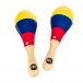 Meinl Percussion Rawhide Maracas, Traditional, Colombia