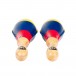Meinl Percussion Rawhide Maracas, Traditional, Colombia - ends