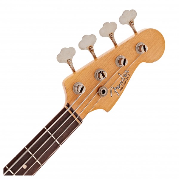 Fender Custom Shop Relic '63 Precision Bass, Faded Fiesta Red