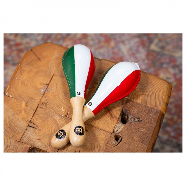Meinl Percussion Rawhide Maracas, Traditional, Mexico