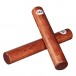 Meinl Percussion Wood Claves, Indian Walnut