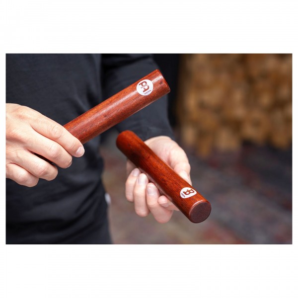 Meinl Percussion Wood Claves, Indian Walnut
