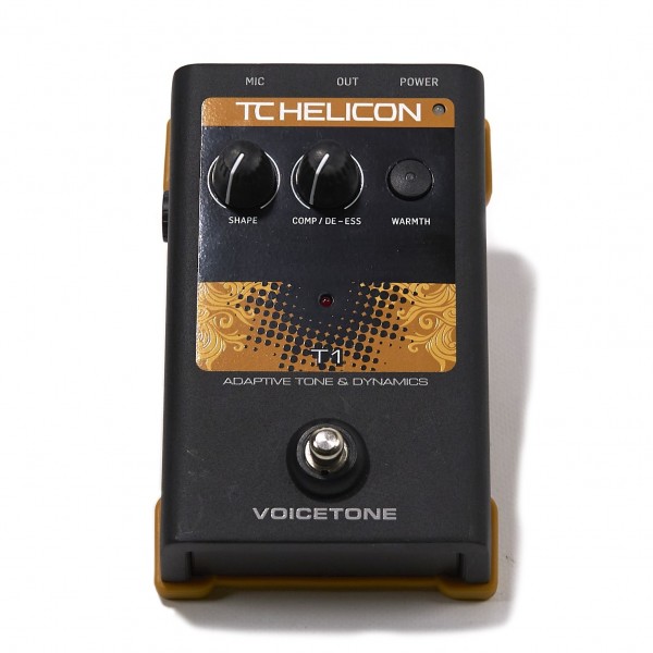 TC Helicon VoiceTone T1 EQ and Dynamics Vocal Processor