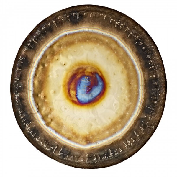 Meinl Sonic Energy 24" Om Gong, 136.10 Hz / C#3, Heart Chakra - Reverse Side