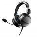 Audio Technica ATH-GL3BK Closed Back Gaming Headset, Black