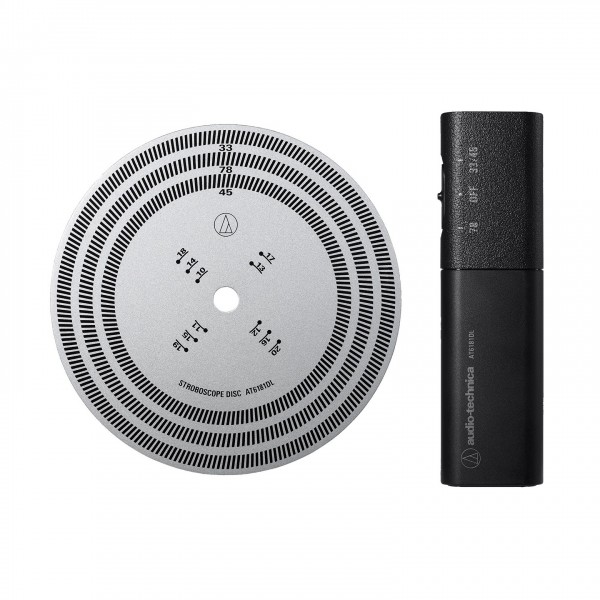 Audio Technica Stroboscope Disc and Quartz Light