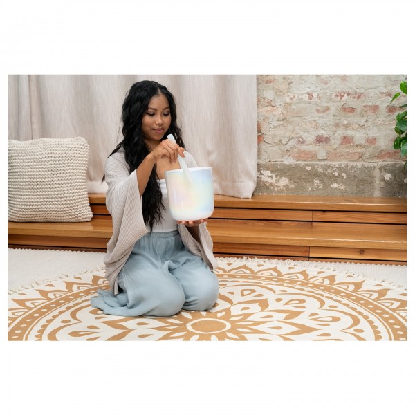 Meinl Sonic Energy 7" Essence Crystal Singing Bowl B3, Crown Chakra