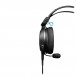 Audio Technica ATH-GDL3WH Open Back Gaming Headset, Black Side View 2