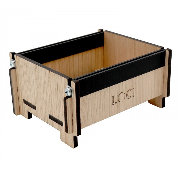 LOCI Crate 30 Eurorack Case - Angled