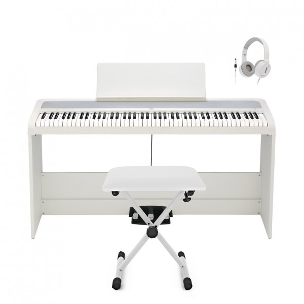 Korg B2SP Digital Piano Package, White