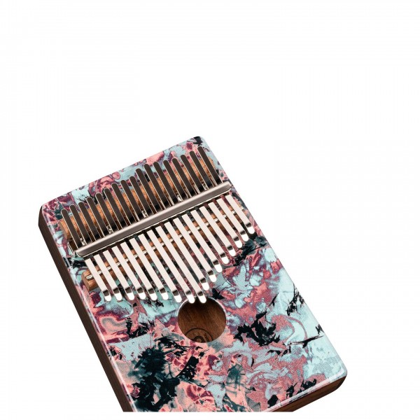 Meinl Percussion Sound Hole Designer Kalimba, Coral Reef - Detail