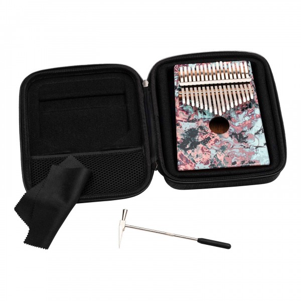 Meinl Percussion Sound Hole Designer Kalimba, Coral Reef - Bag