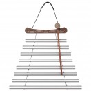 Meinl Sonic Energy Meditation Flow Chime 24", 432 Hz, 8 Notes, Silver