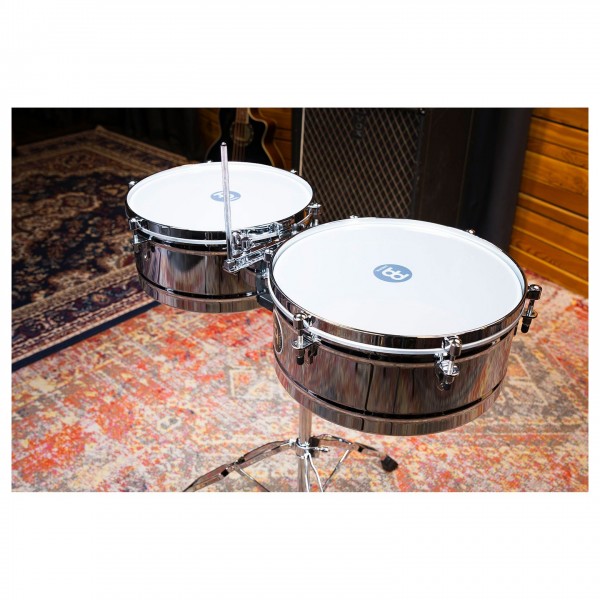 Meinl Percussion Marathon Series® Timbales, Chrome