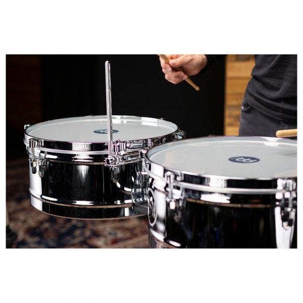 Meinl Percussion Marathon Series® Timbales, Chrome