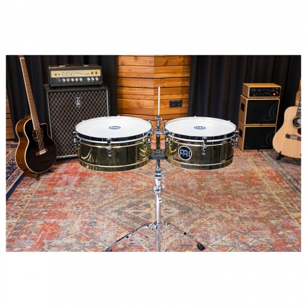 Meinl Percussion Marathon Series Timbales, Brass