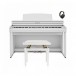 Kawai CA401 Digital Piano Package, Satin White