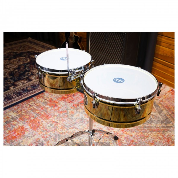 Meinl Percussion Marathon Series Timbales, Brass