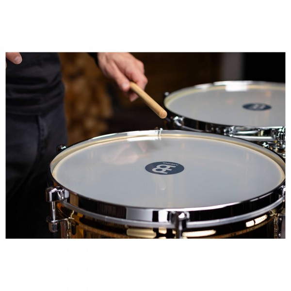 Meinl Percussion Marathon Series Timbales, Brass at Gear4music