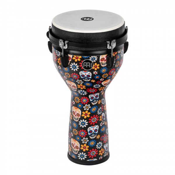 Meinl Percussion 10" Jumbo Series Djembe, Day Of The Dead