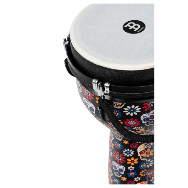 Meinl Percussion 10" Jumbo Series Djembe, Day Of The Dead