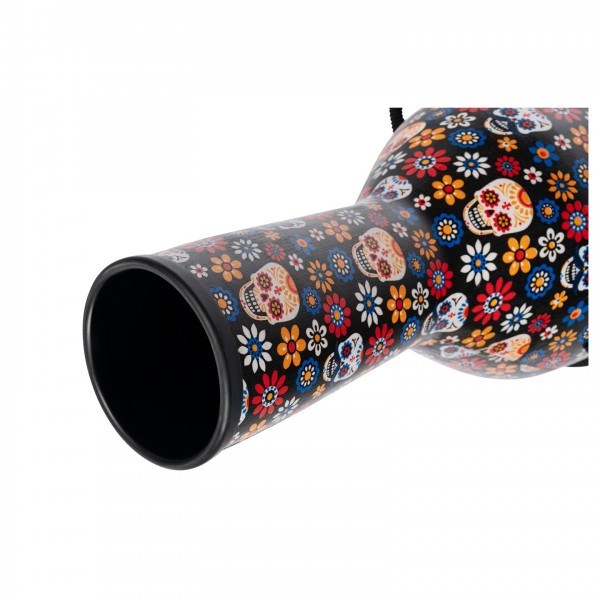 Meinl Percussion 10" Jumbo Series Djembe, Day Of The Dead
