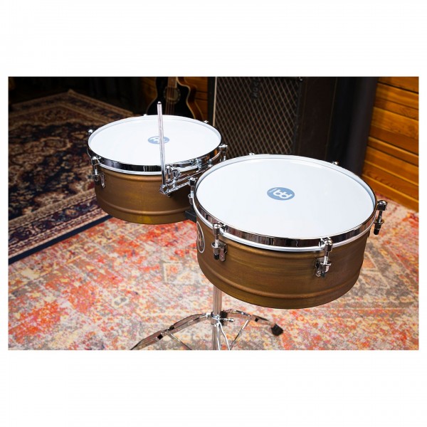 Meinl Percussion Marathon Series Timbales, Anique Matte