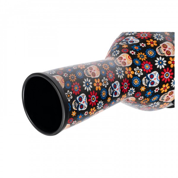Meinl Percussion 10" Jumbo Series Djembe, Day Of The Dead, Designer
