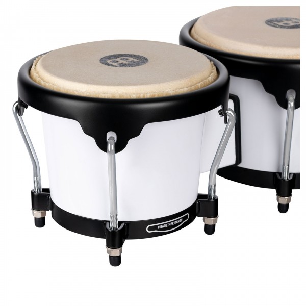 Meinl Journey Series Molded ABS Bongo, Bright White