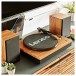 Lenco LS-310WD Turntable and Speaker Bundle With Bluetooth, Wood - Lifestyle