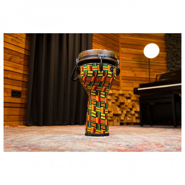 Meinl Percussion 10" Jumbo Series Djembe, Simbra, Designer Head