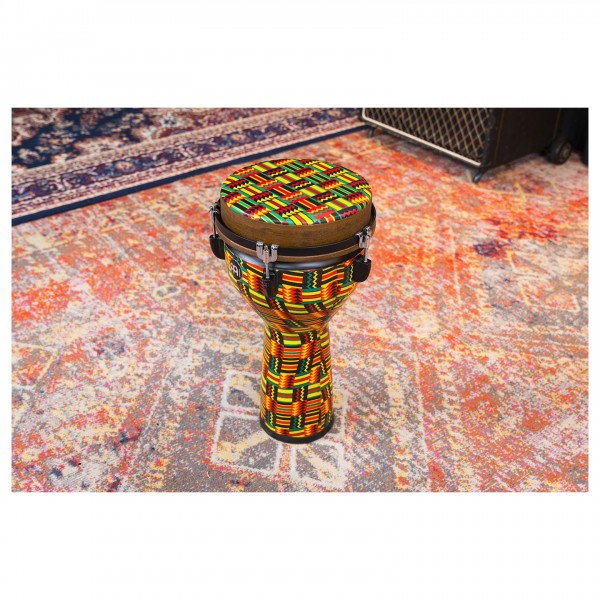 Meinl Percussion 10" Jumbo Series Djembe, Simbra, Designer Head