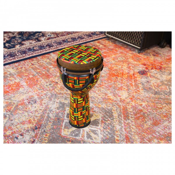 Meinl Percussion 10" Jumbo Series Djembe, Simbra, Designer Head