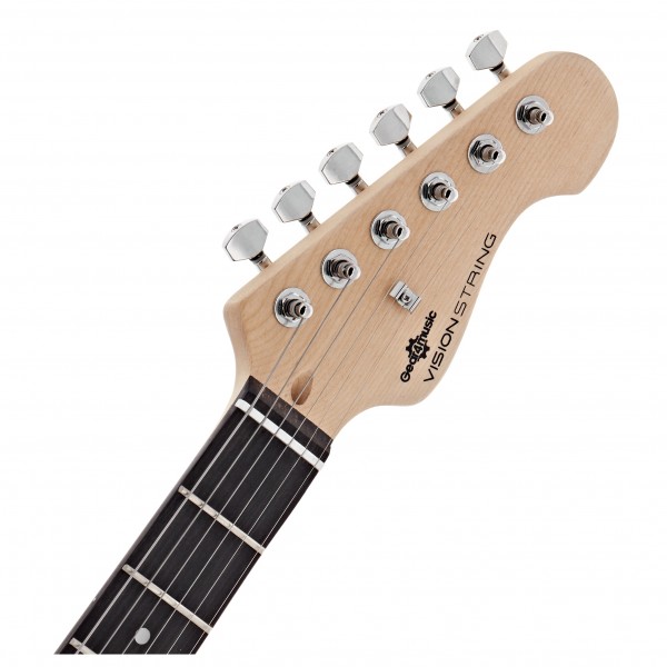 VISIONSTRING Electric Guitar Pack, Black