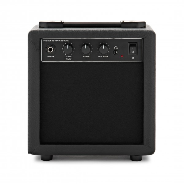 VISIONSTRING Electric Guitar Pack, Black