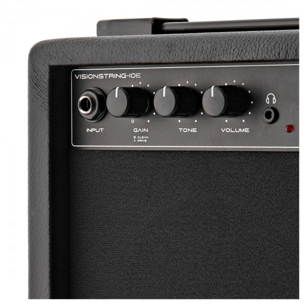 VISIONSTRING Electric Guitar Pack, Black