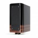 Q Acoustics Concept 300 Bookshelf Speaker (Pair), Black and Rosewood Base View
