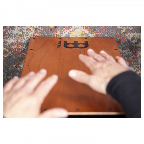 Meinl Percussion String Cajon, Stained American White Ash
