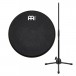 Meinl 6'' Marshmallow Practice Pad & Stand, Black