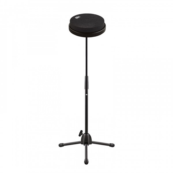 Meinl 6'' Marshmallow Practice Pad & Stand, Black