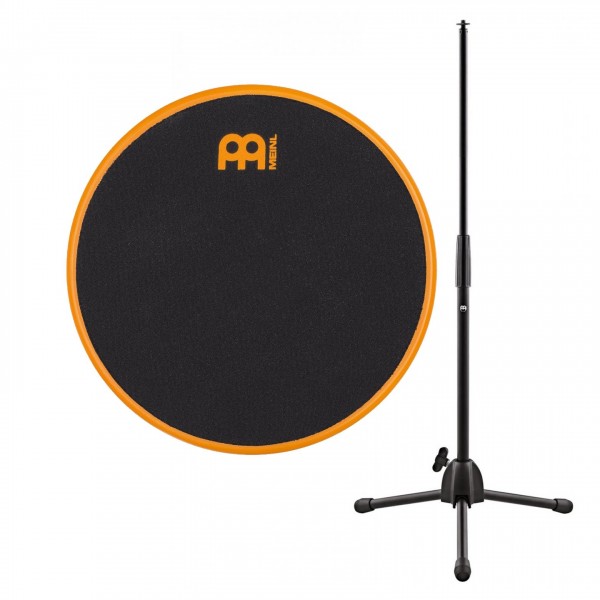 Meinl 6'' Marshmallow Practice Pad & Stand, Orange