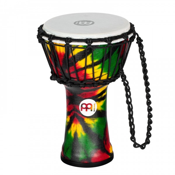 Meinl Percussion 7" Jr. Djembe, Tie Dye Finish