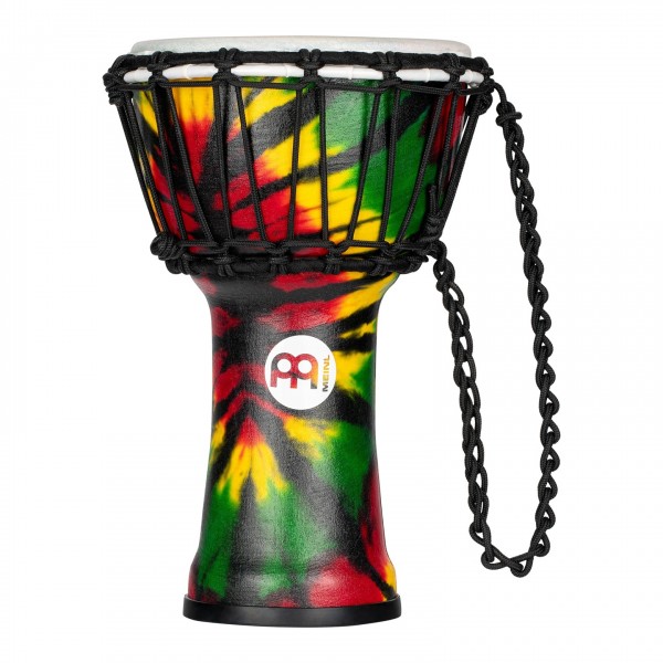 Meinl Percussion 7" Jr. Djembe, Tie Dye Finish