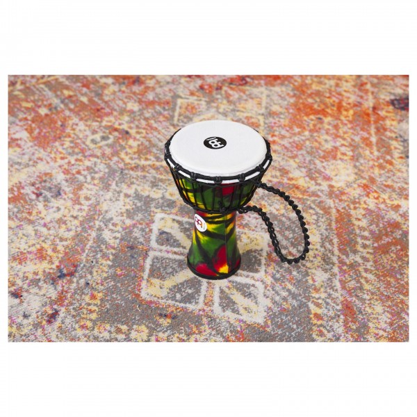 Meinl Percussion 7" Jr. Djembe, Tie Dye Finish