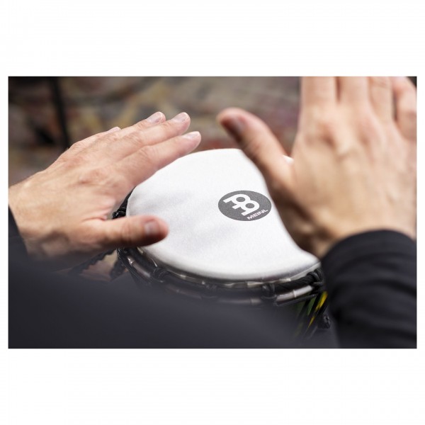Meinl Percussion 7" Jr. Djembe, Tie Dye Finish