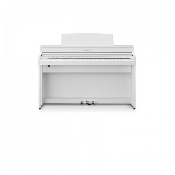 Kawai CA501 Digital Piano Package, Satin White