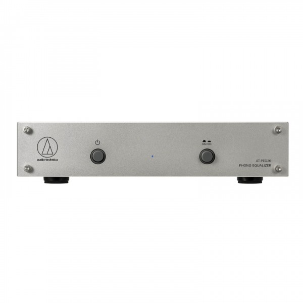 Audio Technica AT-PEQ30 Phono Equaliser, MM and MC Compatible Front View 2